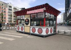 生产厂家是选用何种材质制作售货亭的